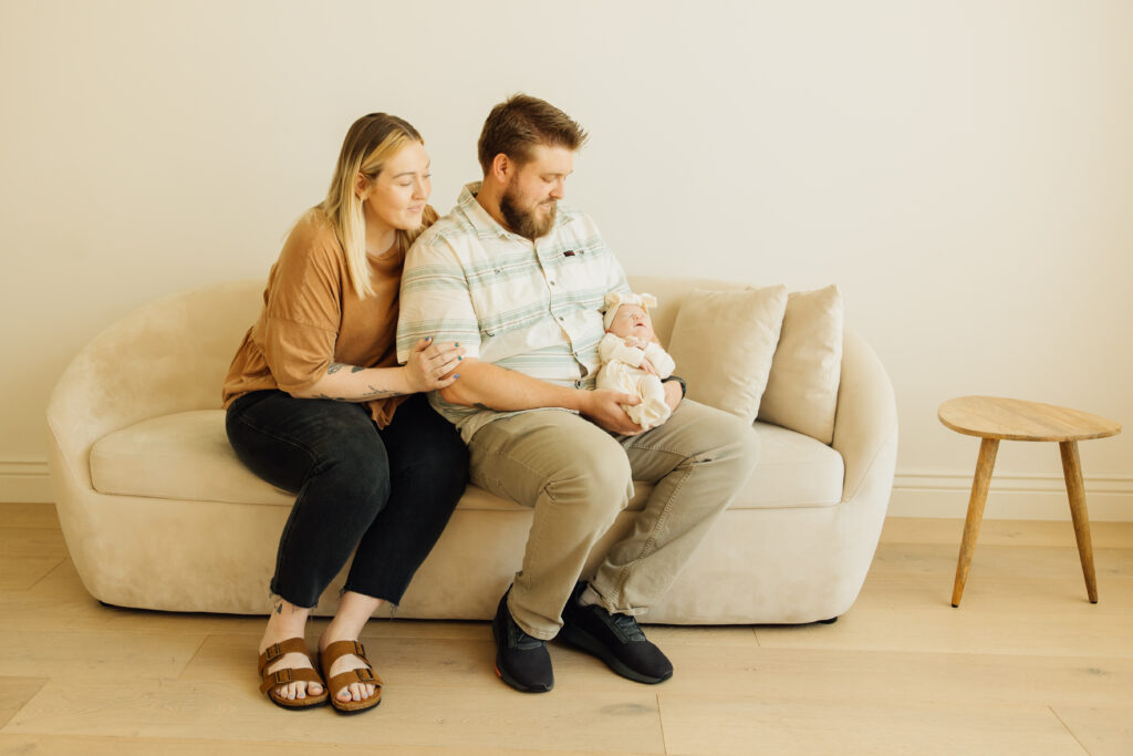 lifestyle newborn session