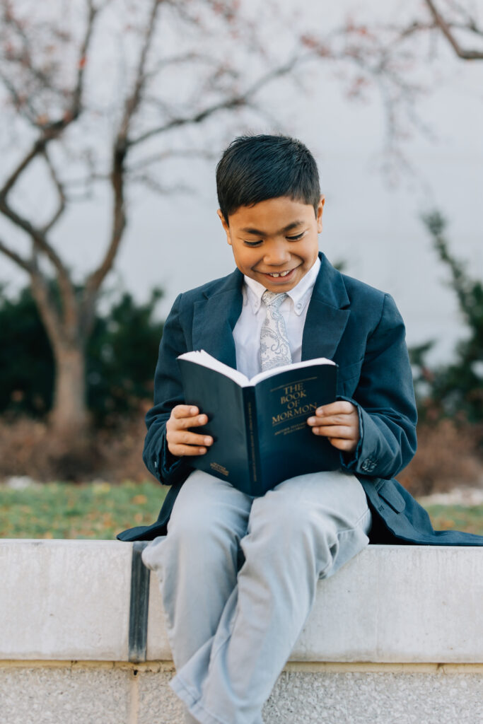 Mount timpanogos baptism mini session